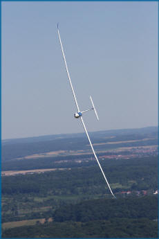 "Diamant Plus" in der Steilwende vor der Teckkante