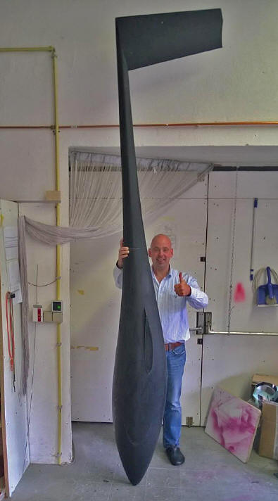 ASH 31, Maßst. 1:2,2: positive Rumpfabformung