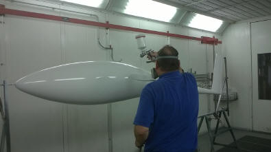 ASH 31-Modell,Maßst.1:2,2, Grundierung der Urform