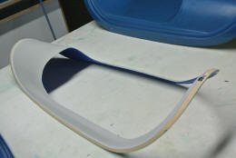 Urform des ASH 31 - Haubenrahmens von oben