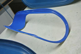 Urform des ASH 31 - Haubenrahmens von unten