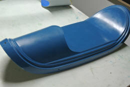 Positivform für ASH 31 Haubenrahmen unten