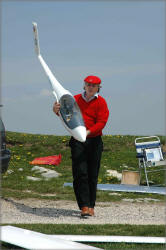 Foto Paul Gierlach, Vorbereitungen für den Jungfernflug